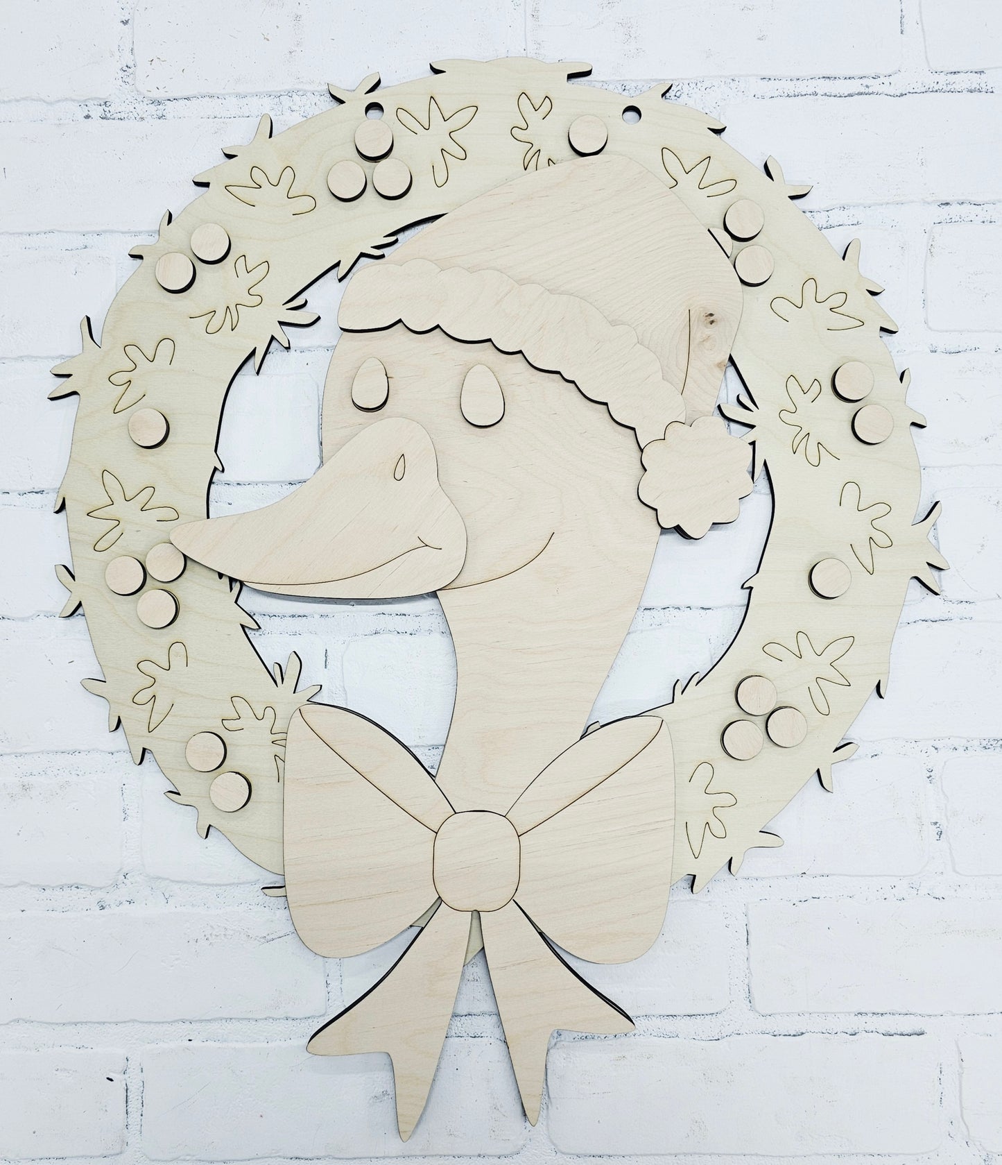 Christmas Goose Door Hanger