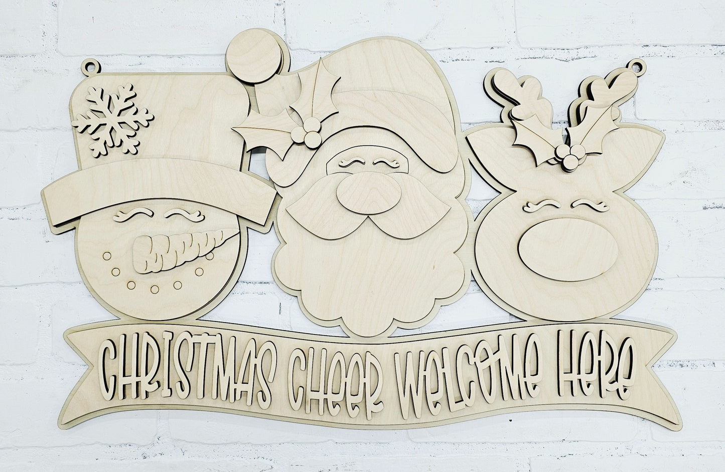 Christmas Trio Door Hanger
