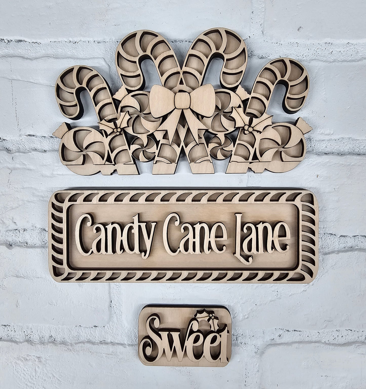 Candy Cane Truck Inserts