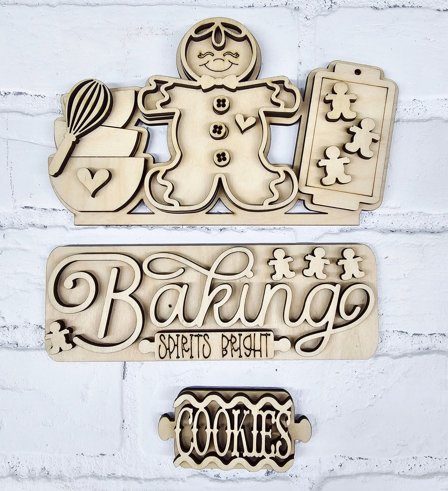 Baking Spirits Bright Truck Inserts