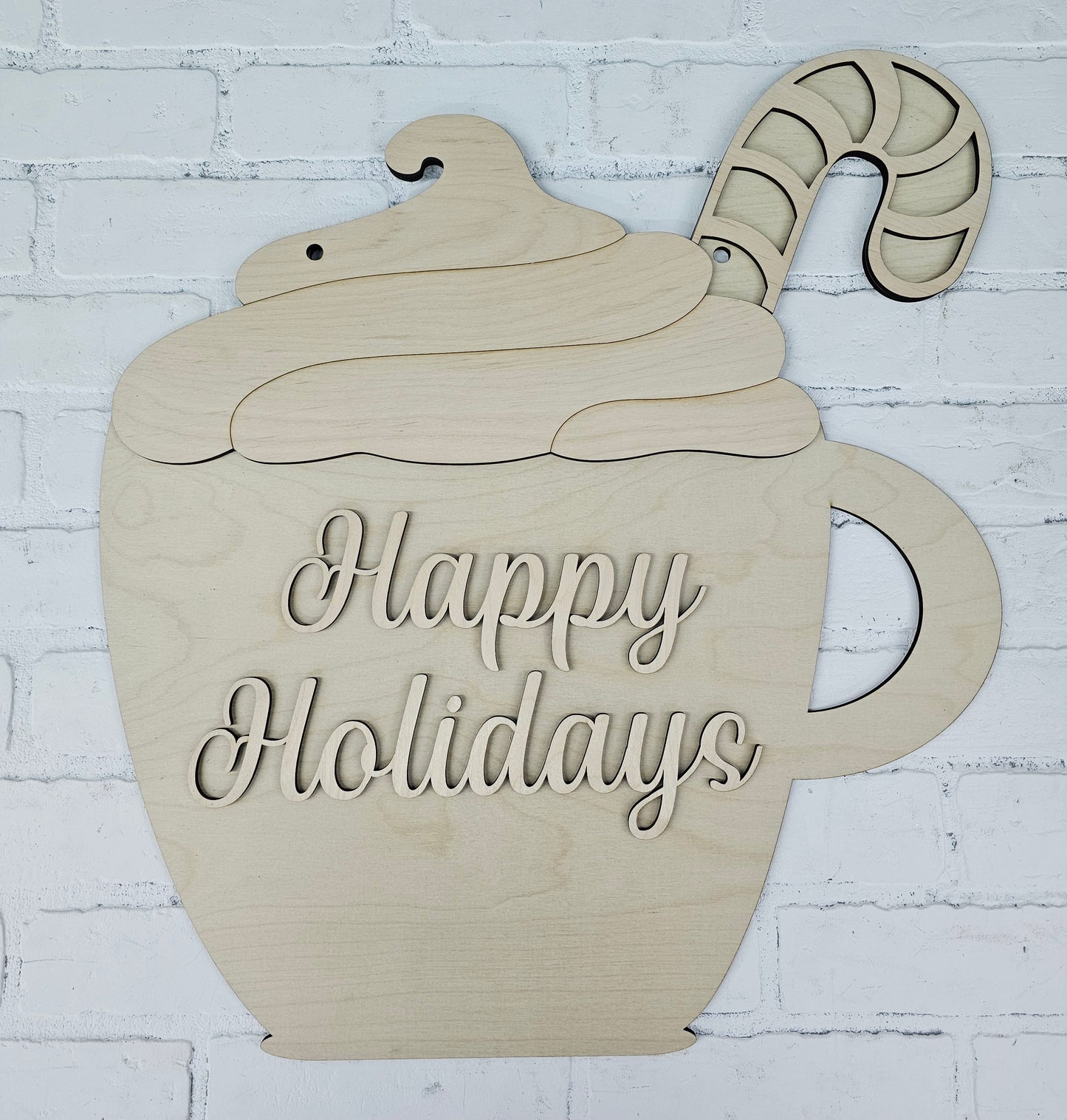 Hot Cocoa Mug Door Hanger