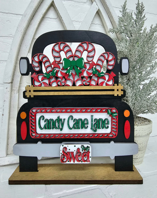 Candy Cane Truck Inserts