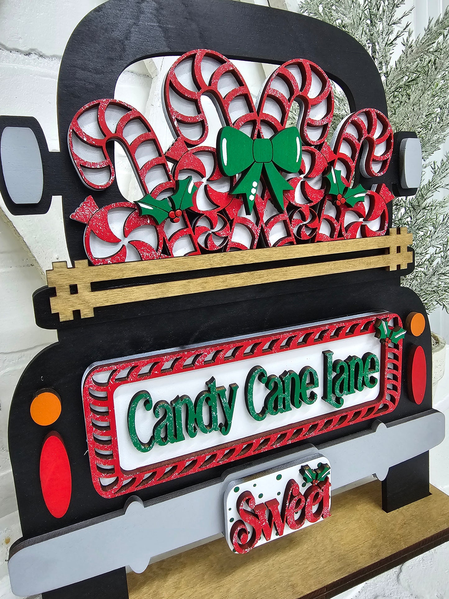 Candy Cane Truck Inserts