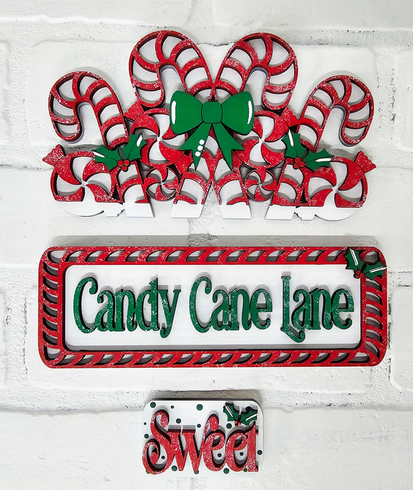 Candy Cane Truck Inserts