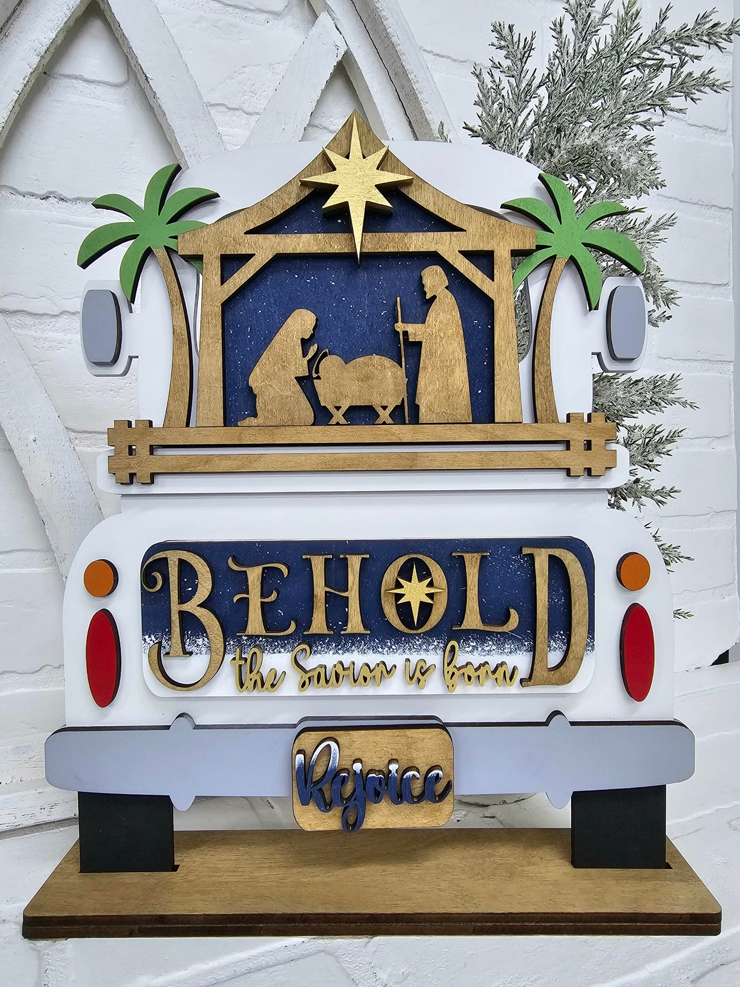 Behold the Savior is Born Truck Inserts