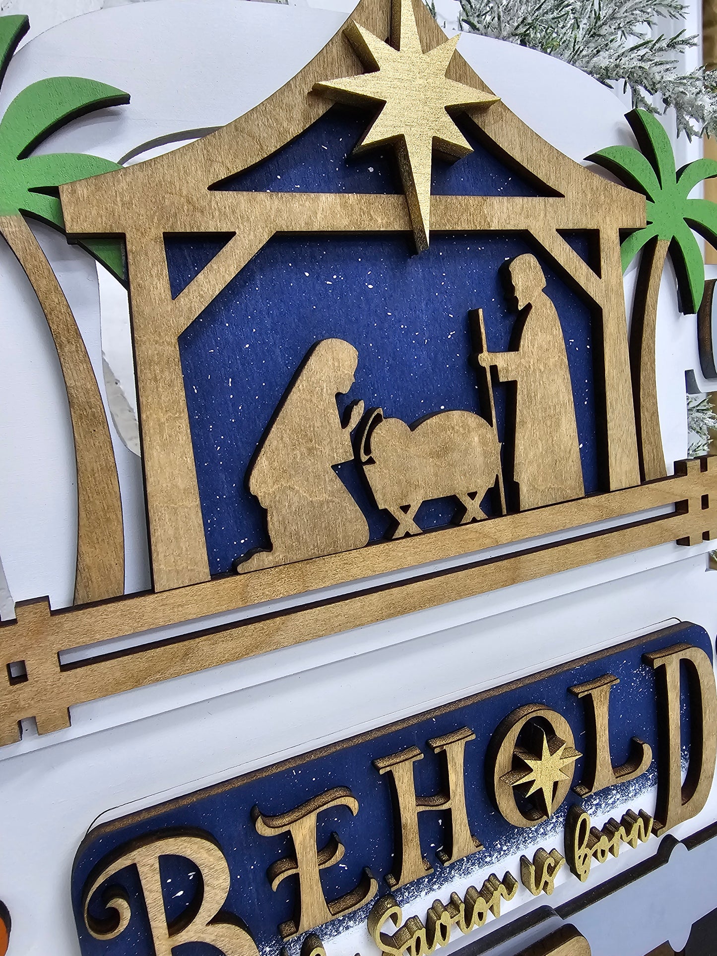 Behold the Savior is Born Truck Inserts