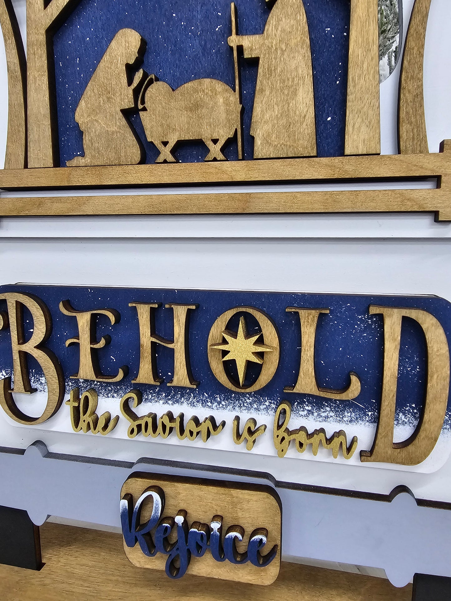 Behold the Savior is Born Truck Inserts