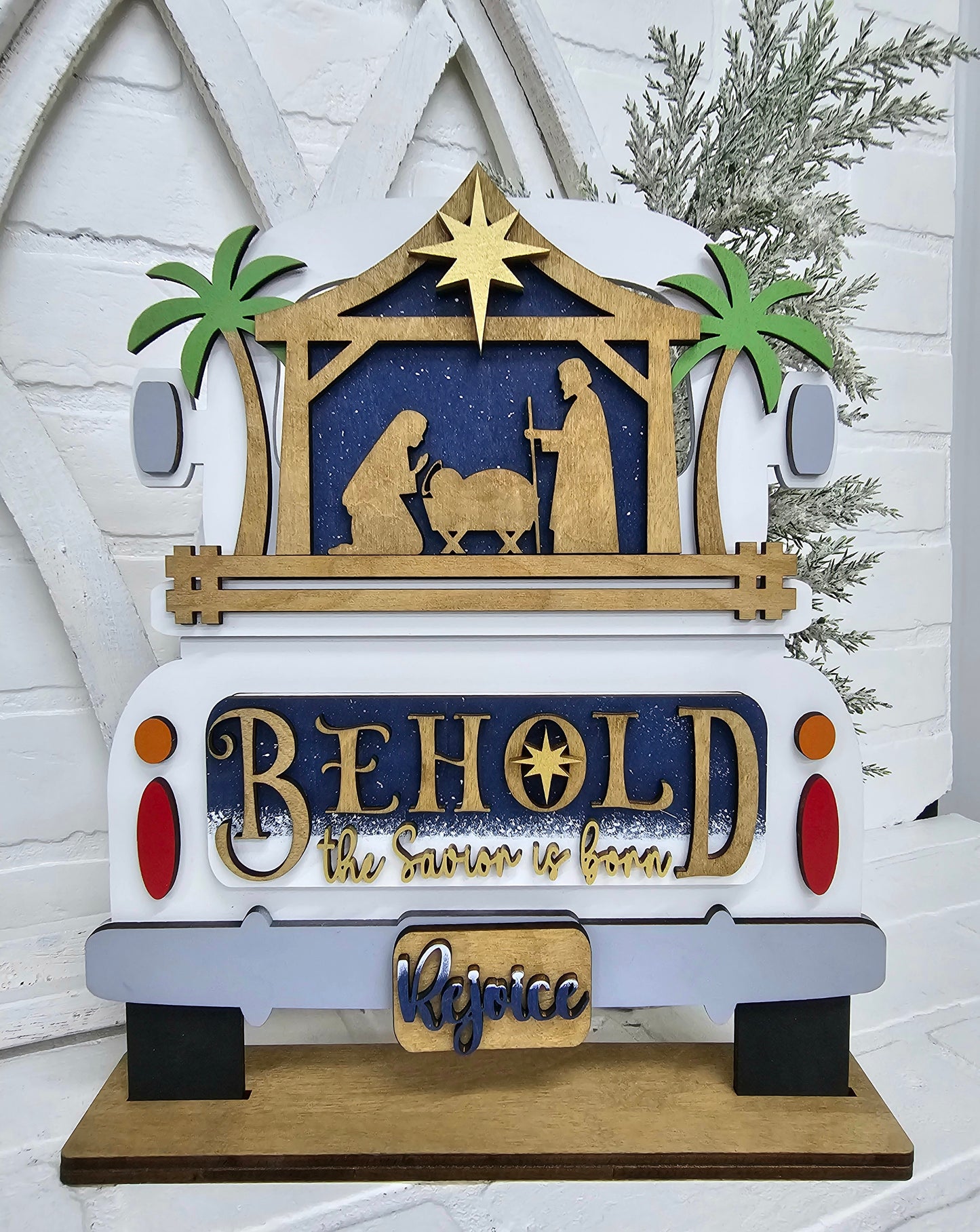 Behold the Savior is Born Truck Inserts