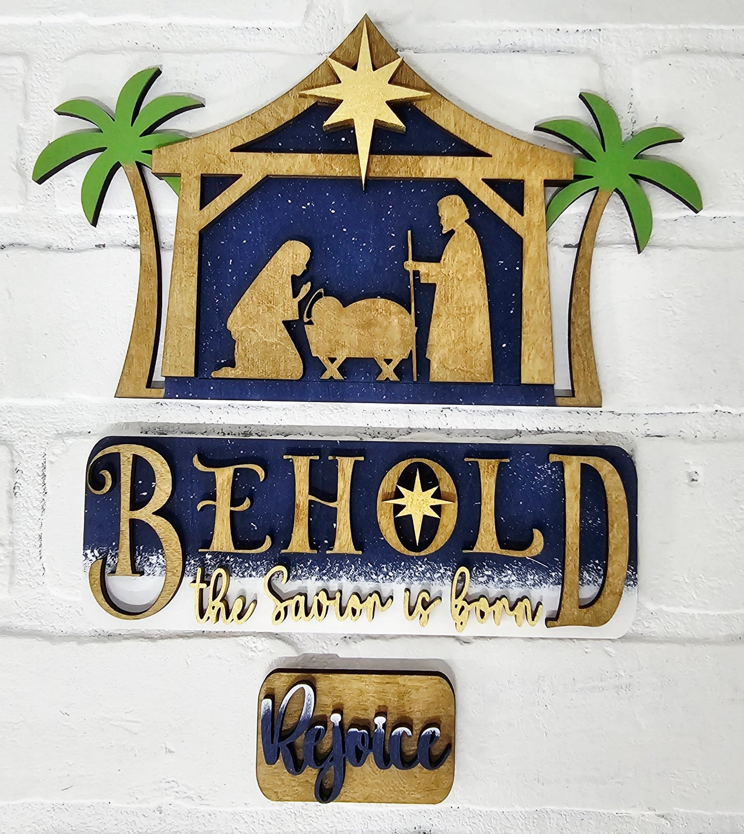 Behold the Savior is Born Truck Inserts