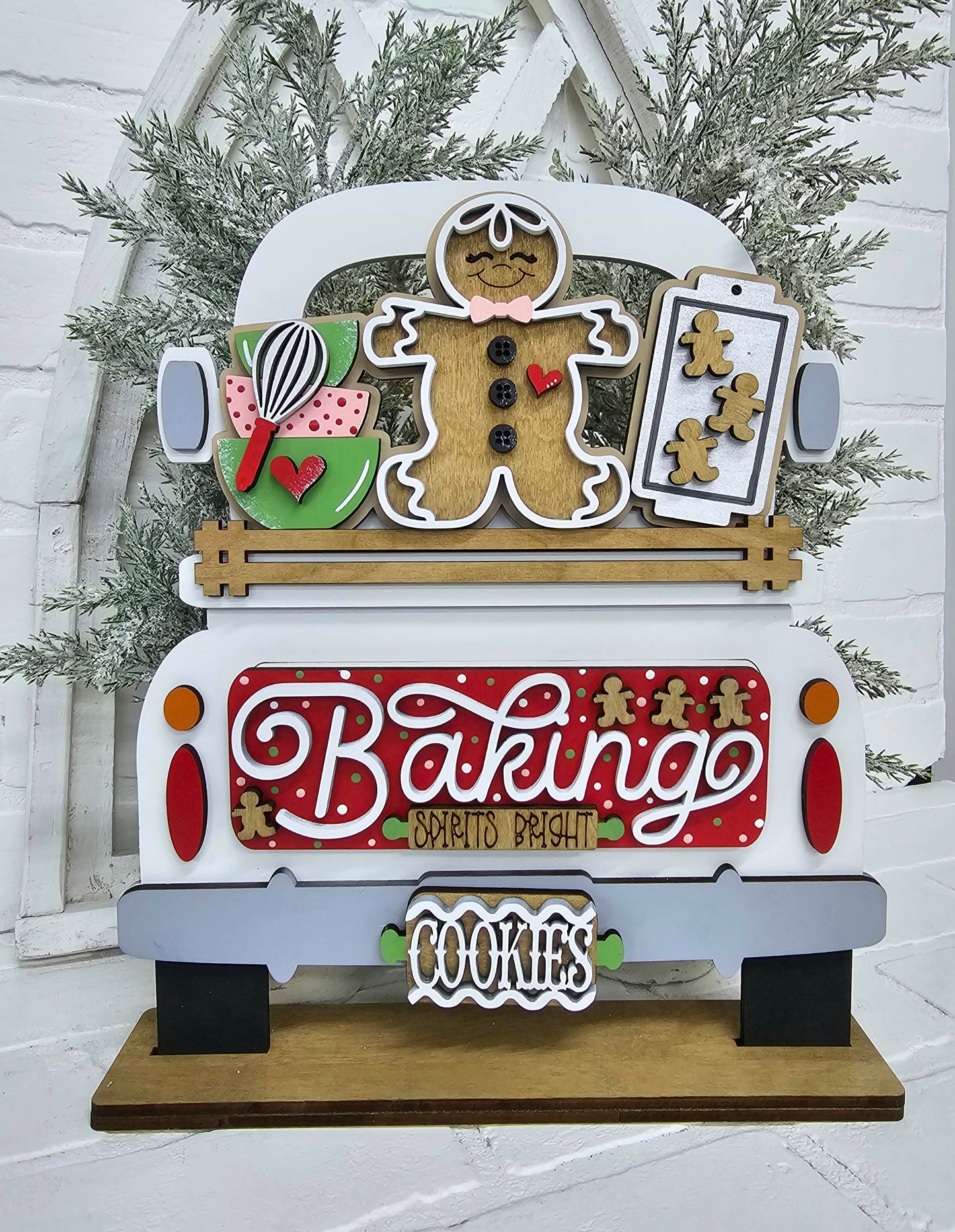 Baking Spirits Bright Truck Inserts