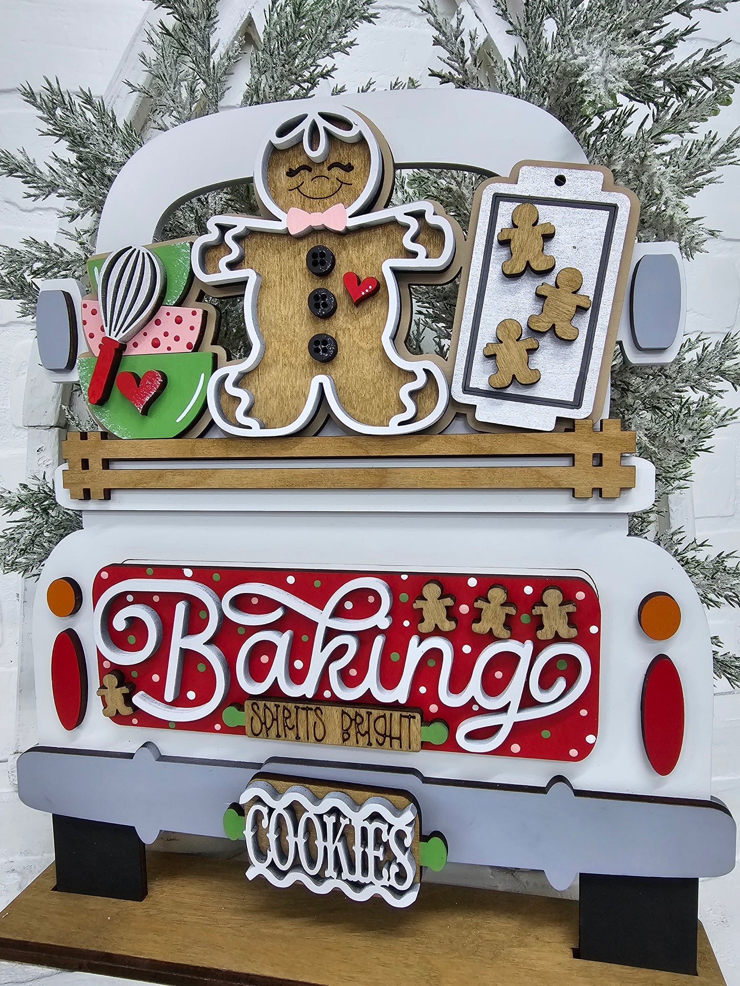 Baking Spirits Bright Truck Inserts