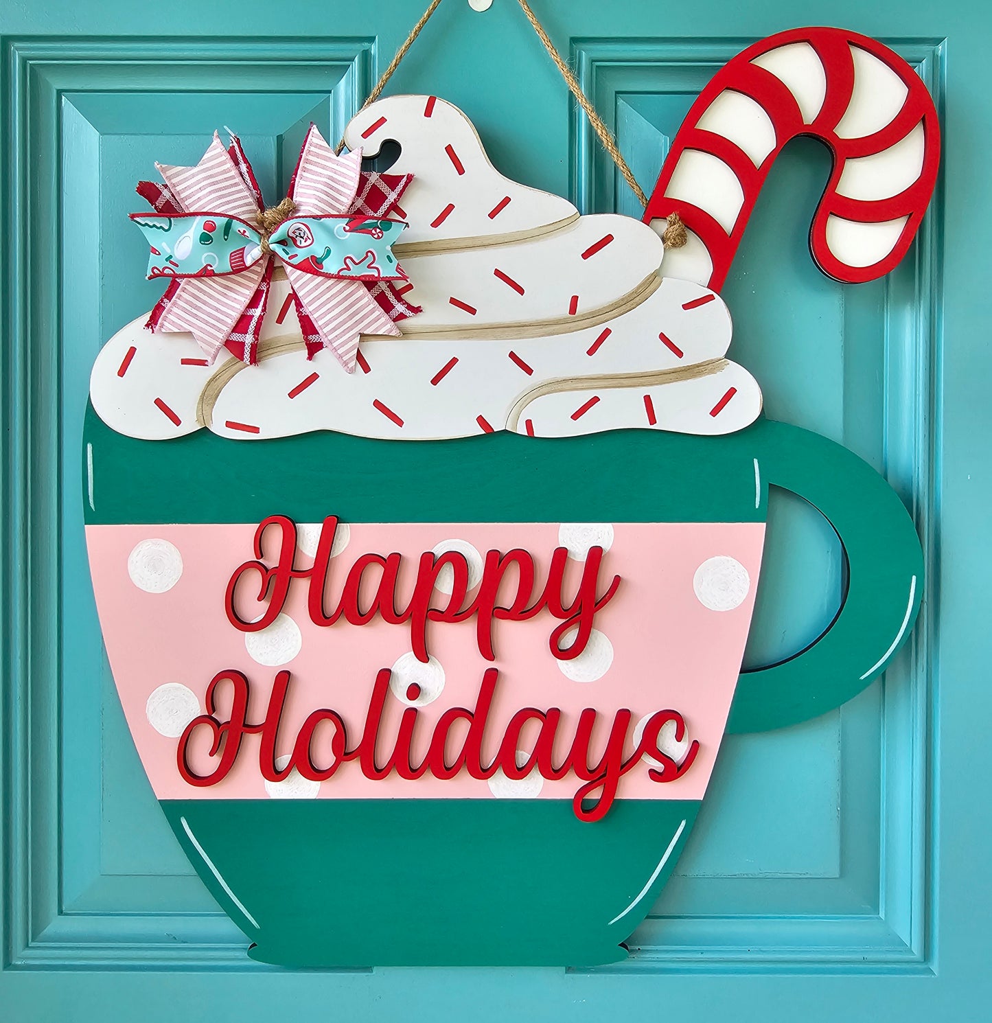 Hot Cocoa Mug Door Hanger