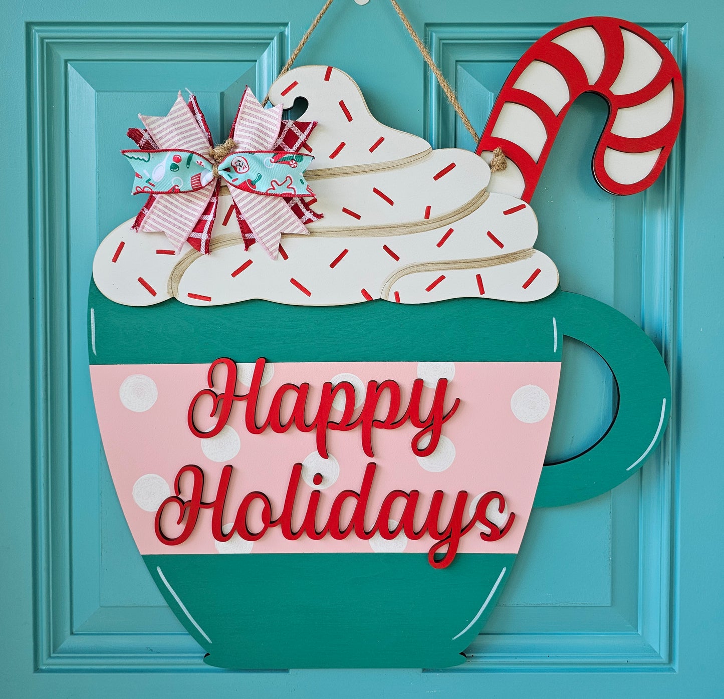 Hot Cocoa Mug Door Hanger