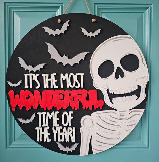 Skeleton Door Hanger