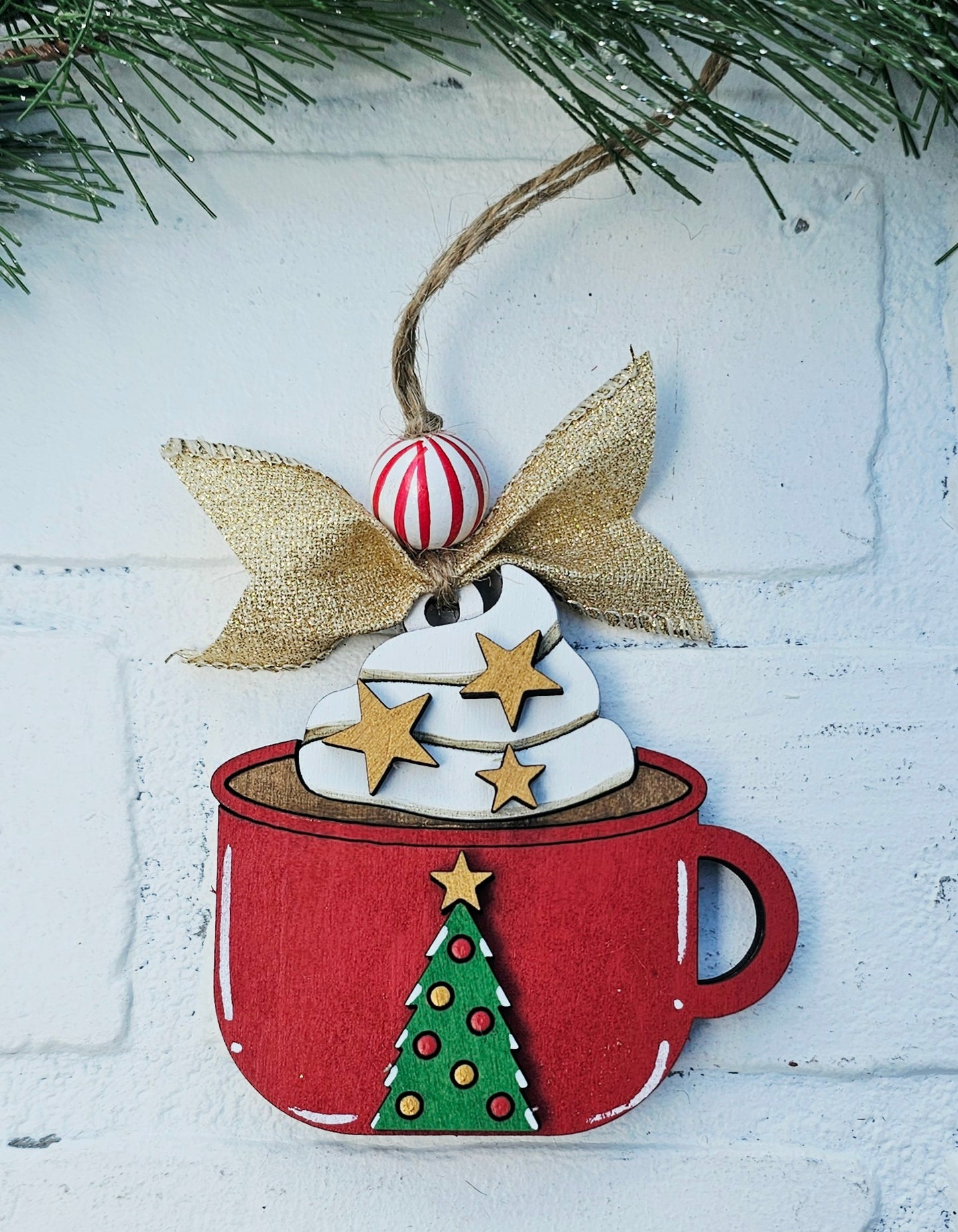 Christmas Cocoa Mug Ornament