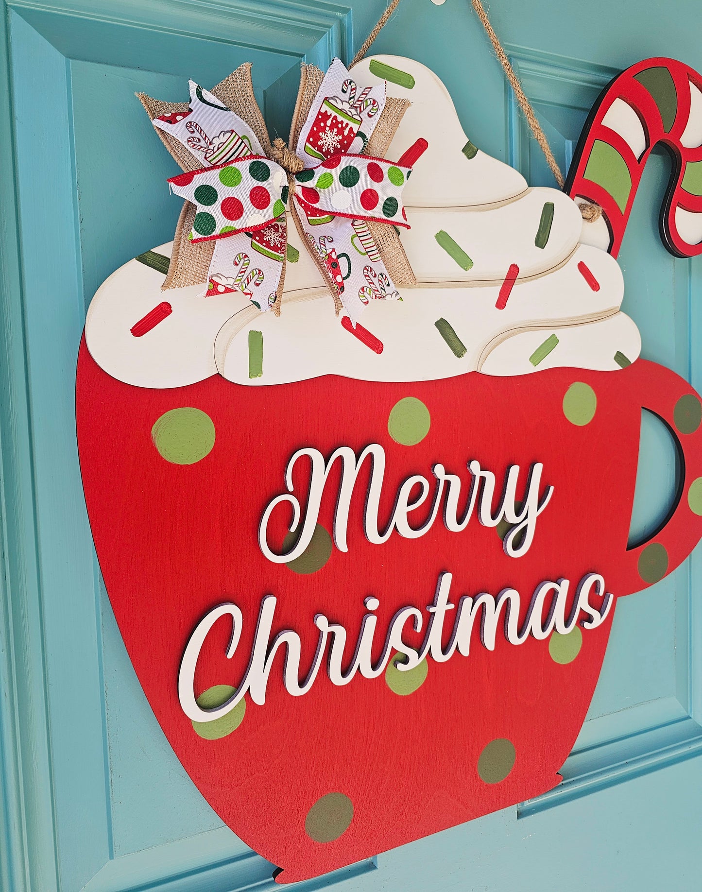 Hot Cocoa Mug Door Hanger