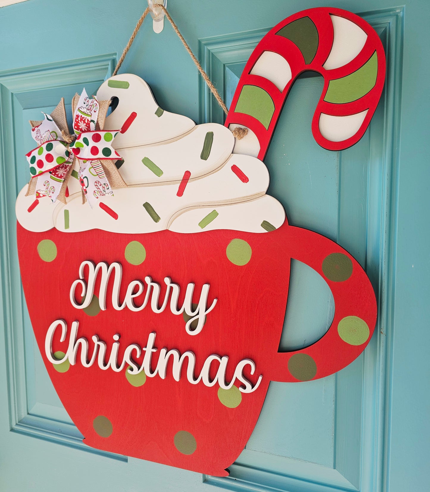 Hot Cocoa Mug Door Hanger