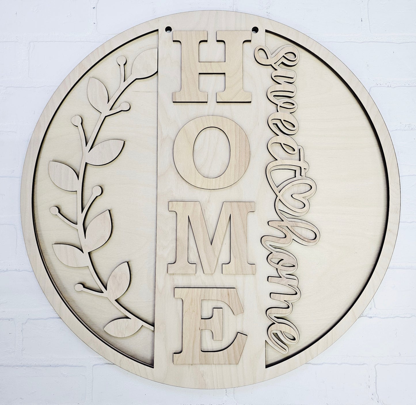 Home Sweet Home Vertical Door Hanger