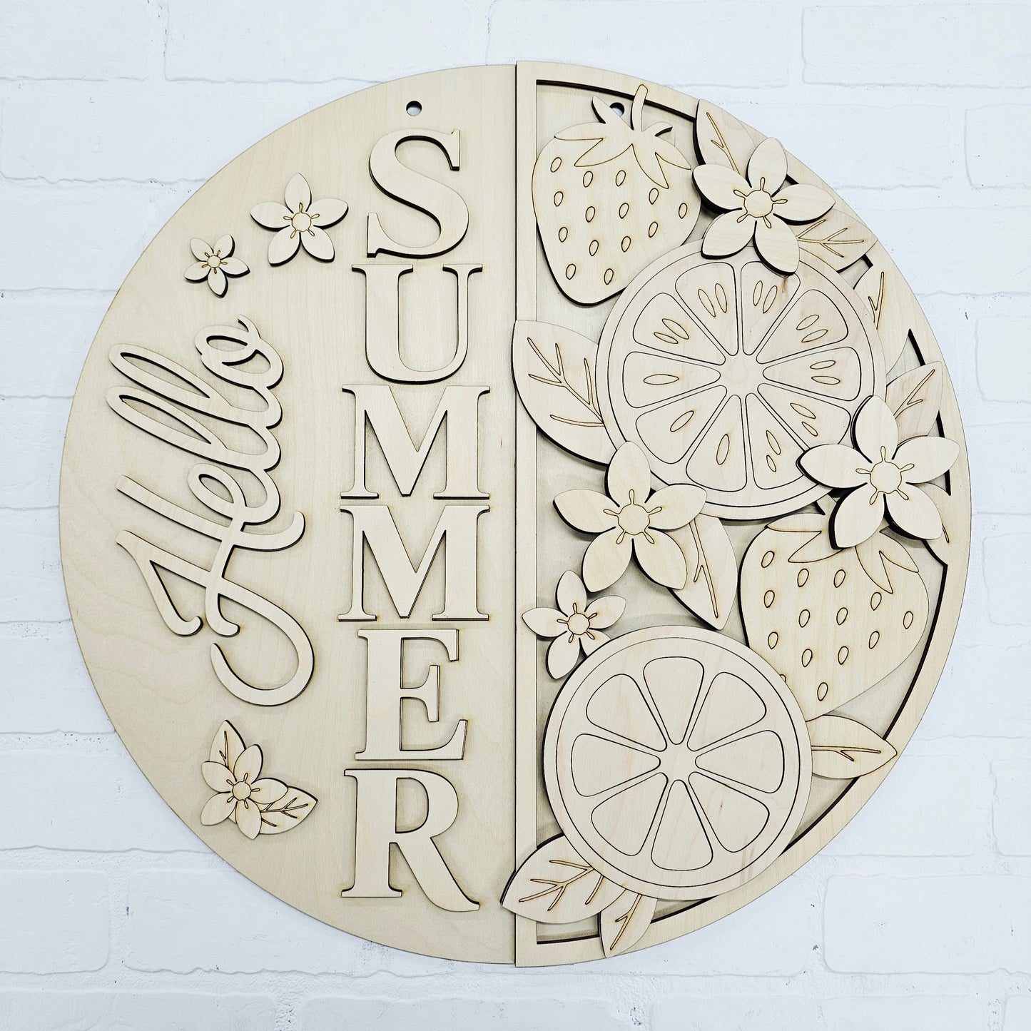 Summer Fruit Door Hanger