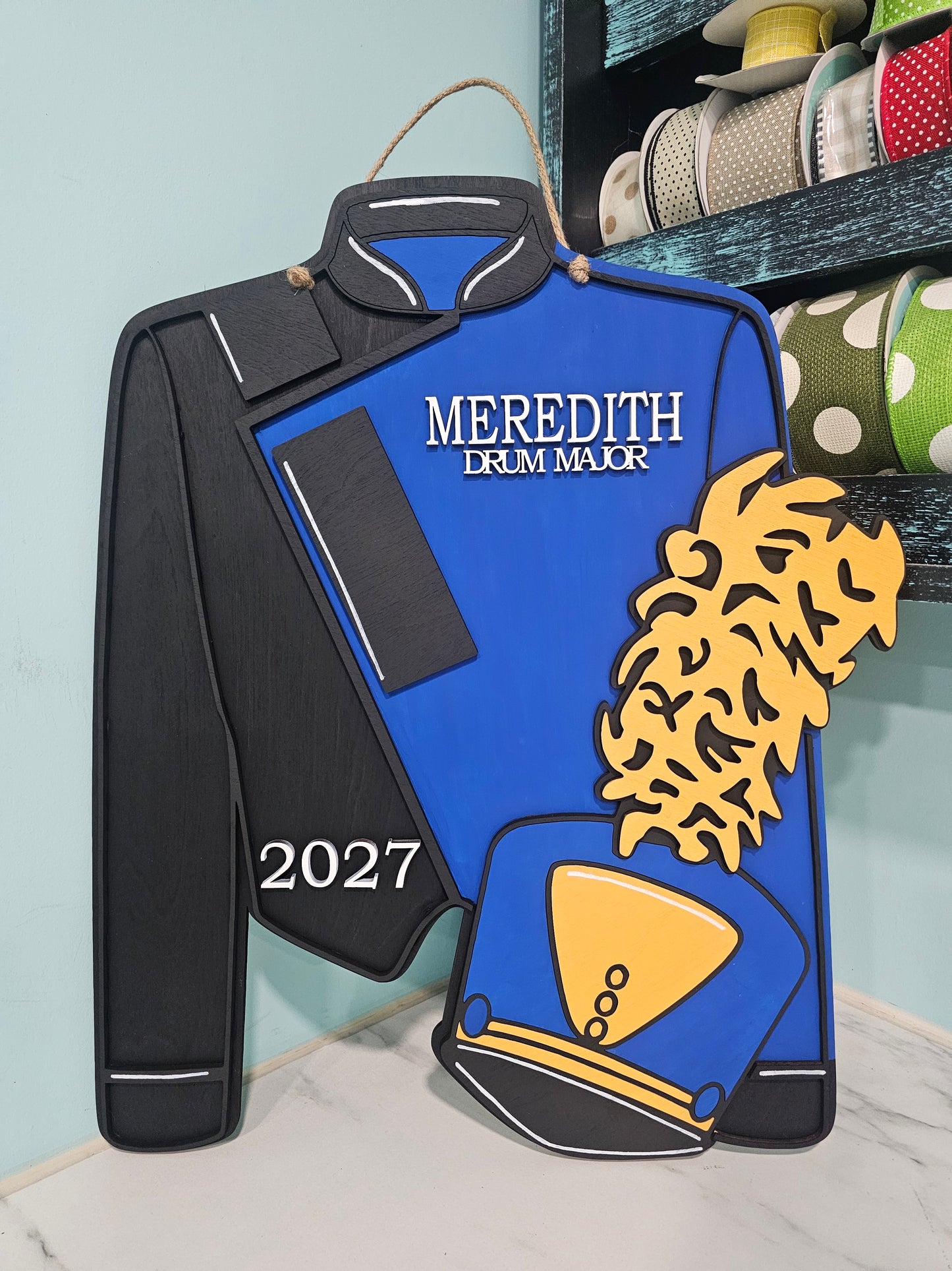 Marching Band Door Hanger
