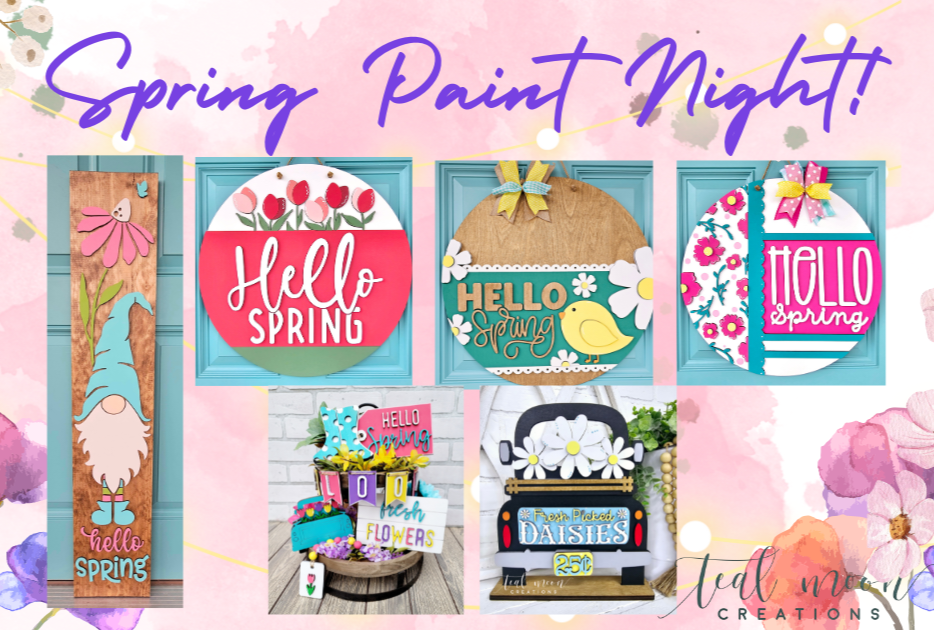 Spring Paint Night!!!