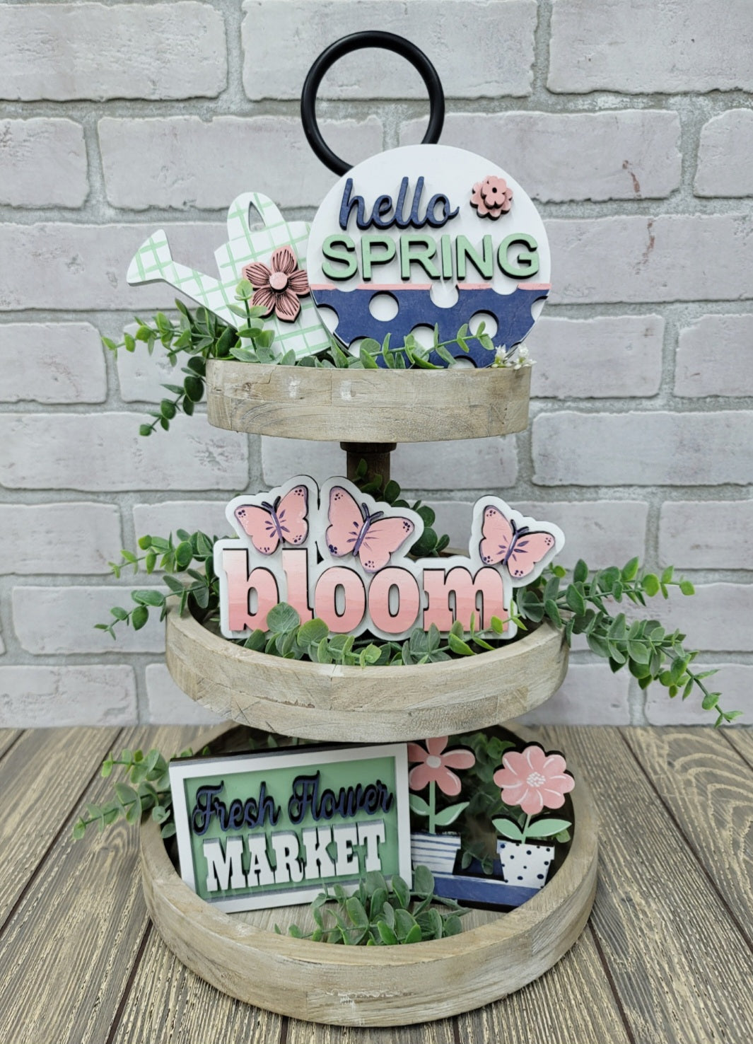 Bloom Tiered Tray Set
