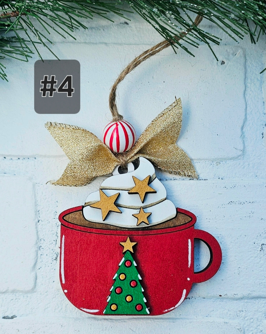 DIY Ornament Bar TO GO