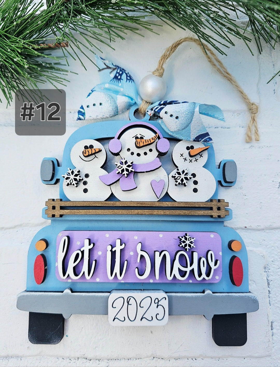 DIY Ornament Bar TO GO