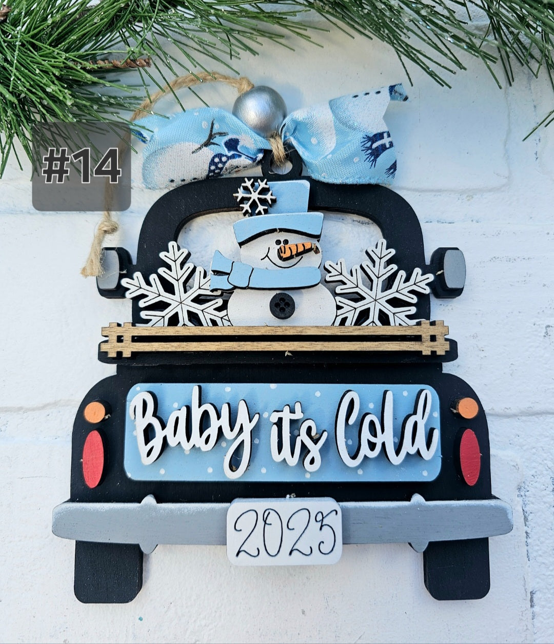 DIY Ornament Bar TO GO