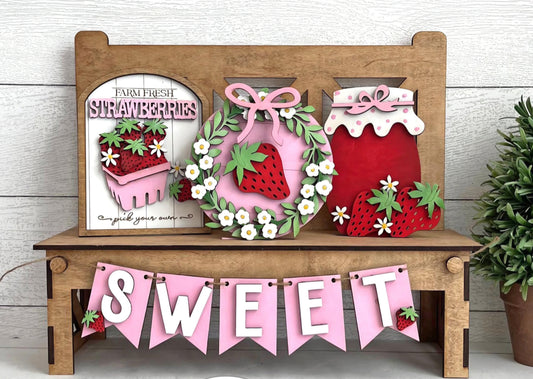 Strawberry Bench Inserts