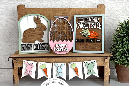 Easter Bench Inserts