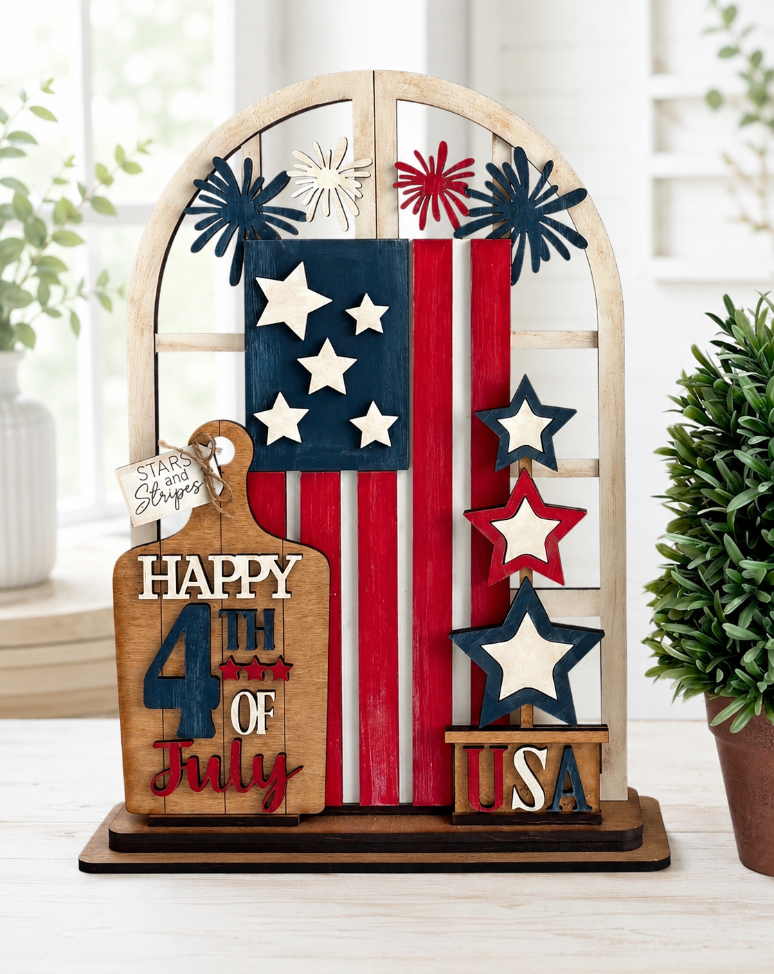 Patriotic Arch Inserts