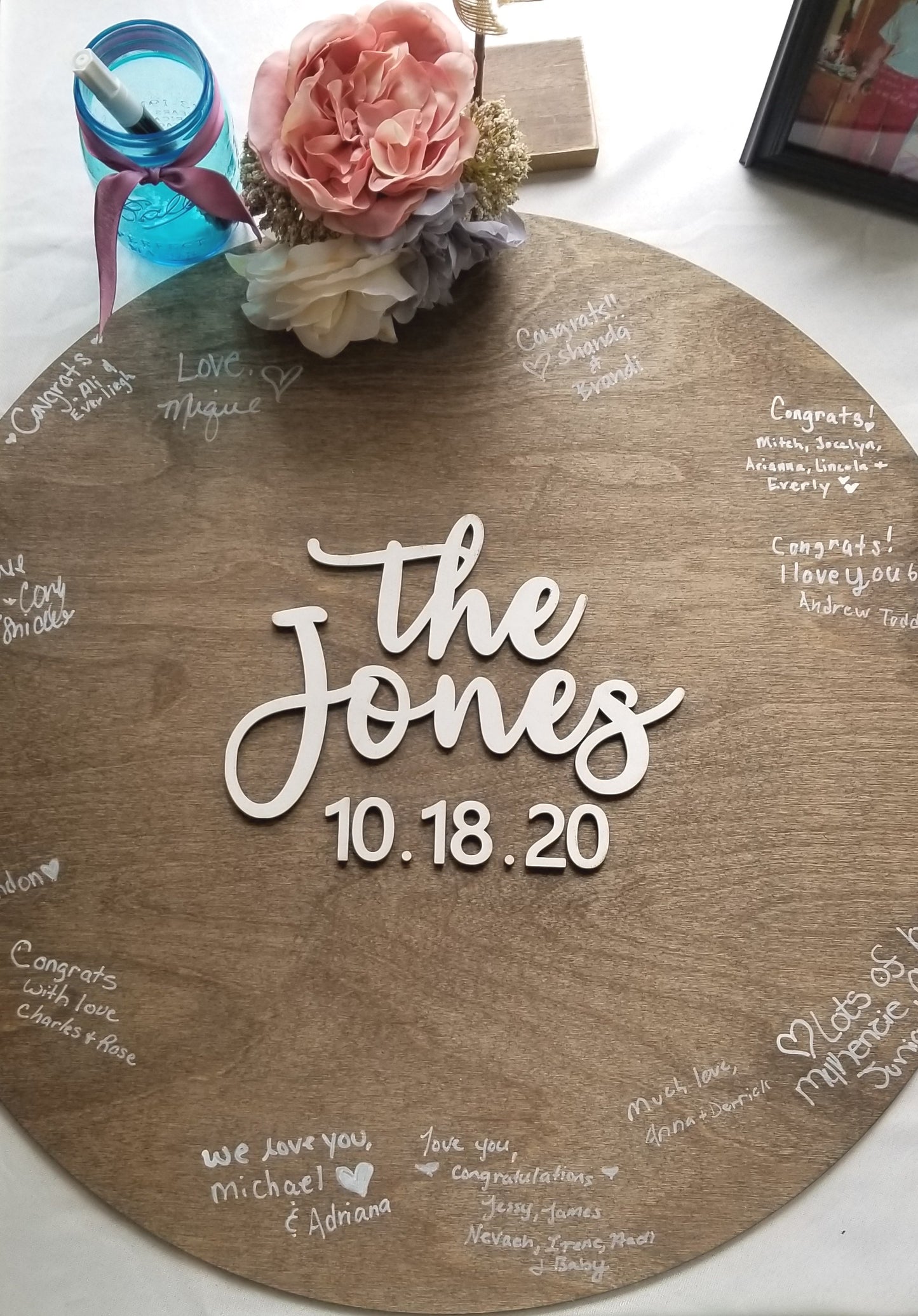 Wedding Wood Guest Book | Wedding Wood Sign | Alternative Guest Book