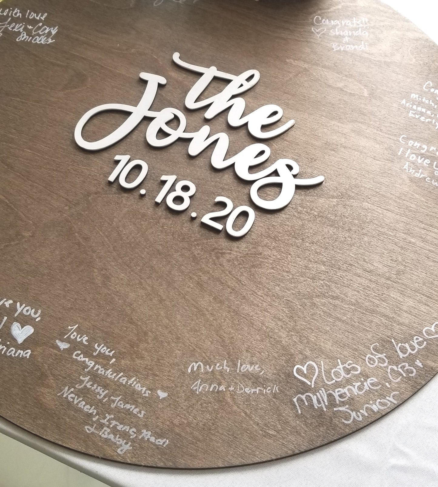 Wedding Wood Guest Book | Wedding Wood Sign | Alternative Guest Book