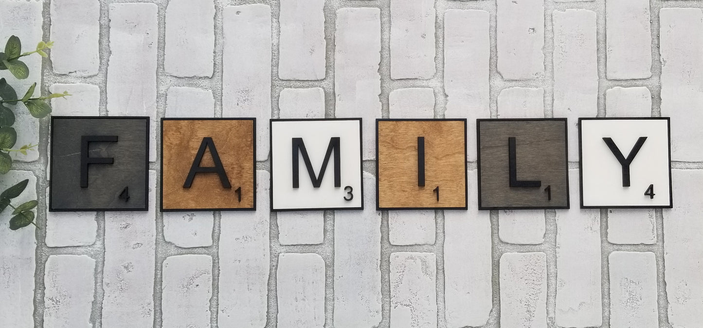 Scrabble Tiles