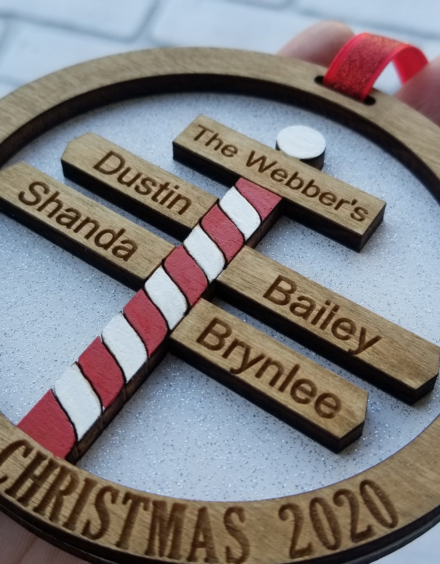 Family North Pole Ornament