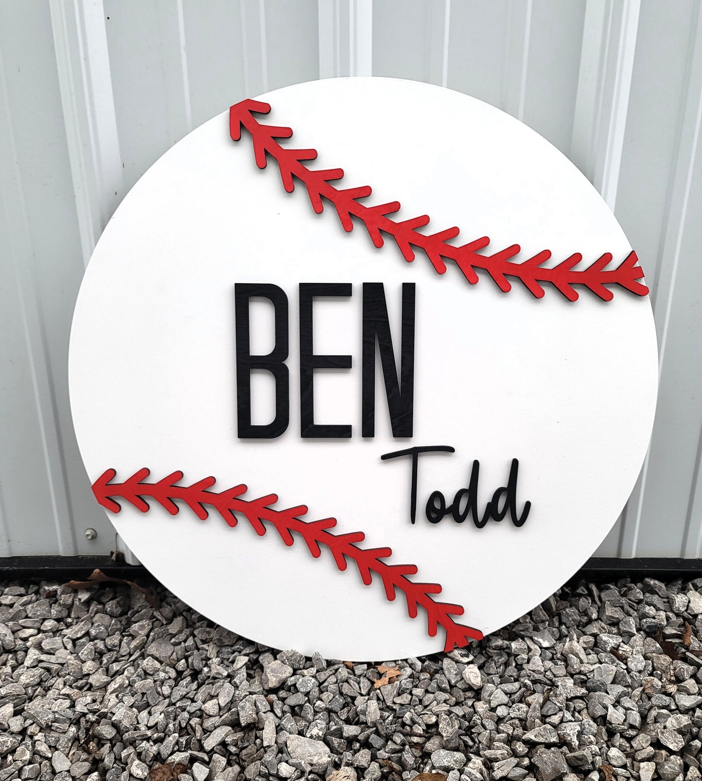 Baseball Bedroom/Nursery Sign
