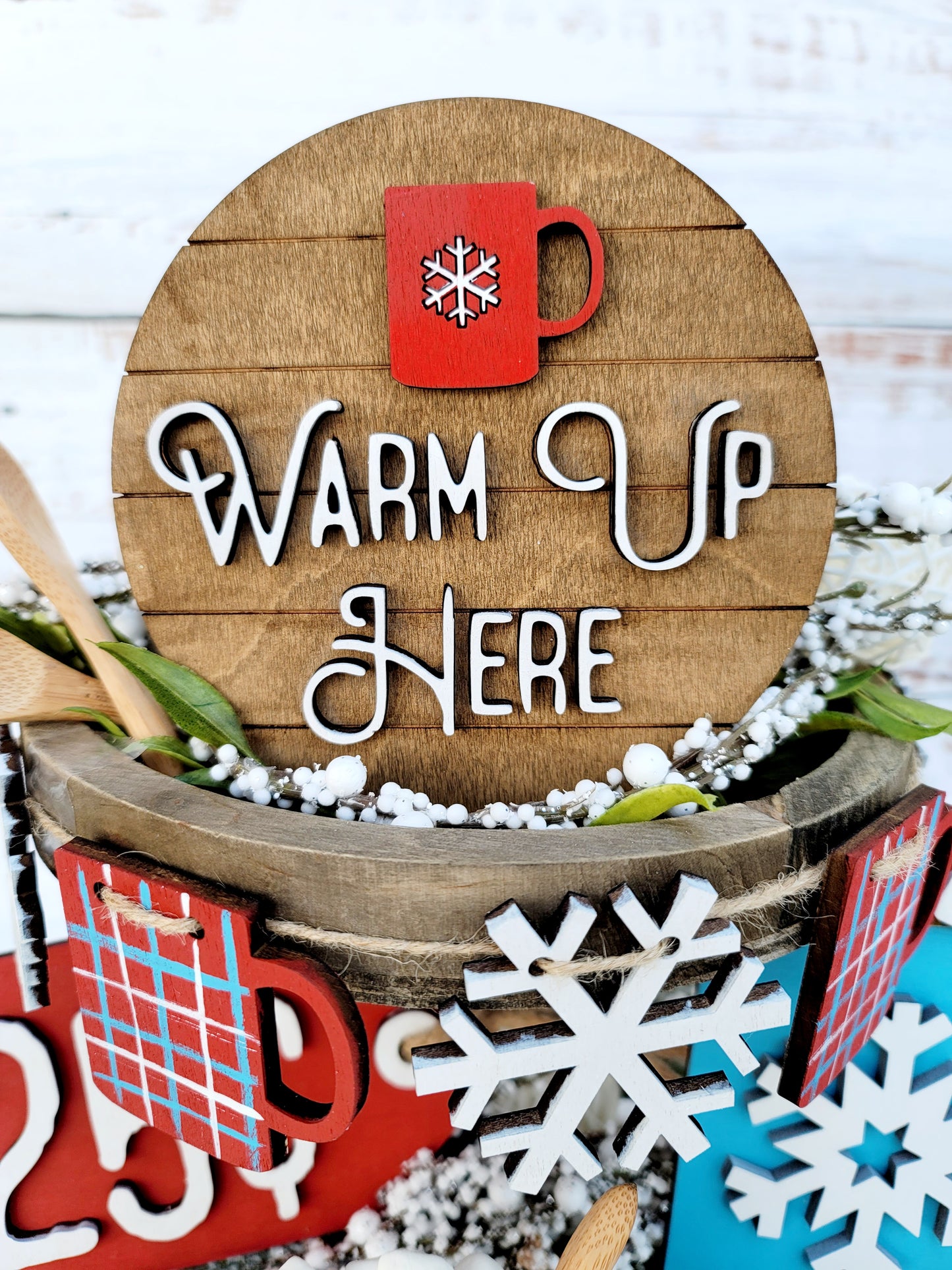 Hot Cocoa Tiered Tray Set