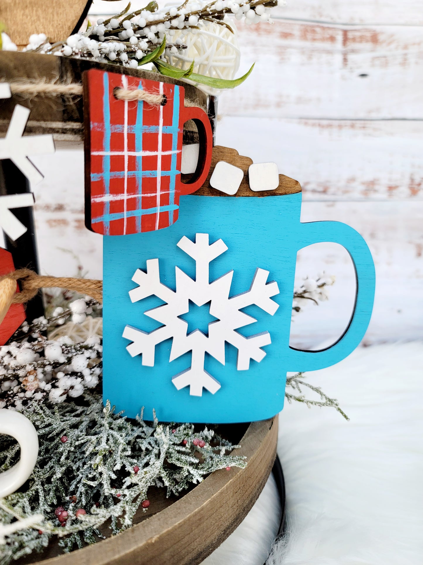 Hot Cocoa Tiered Tray Set