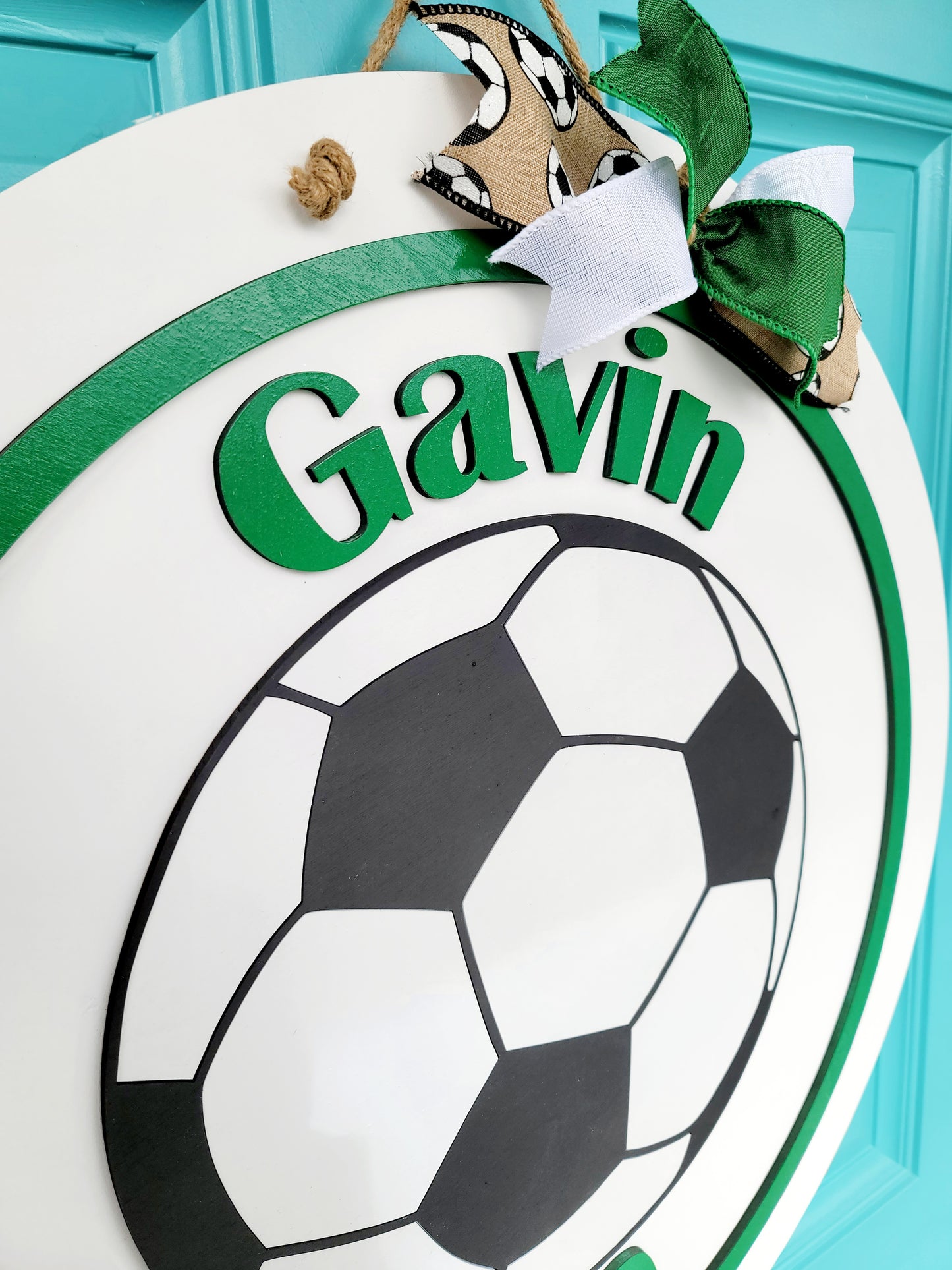 Personalized Sports Door Hanger