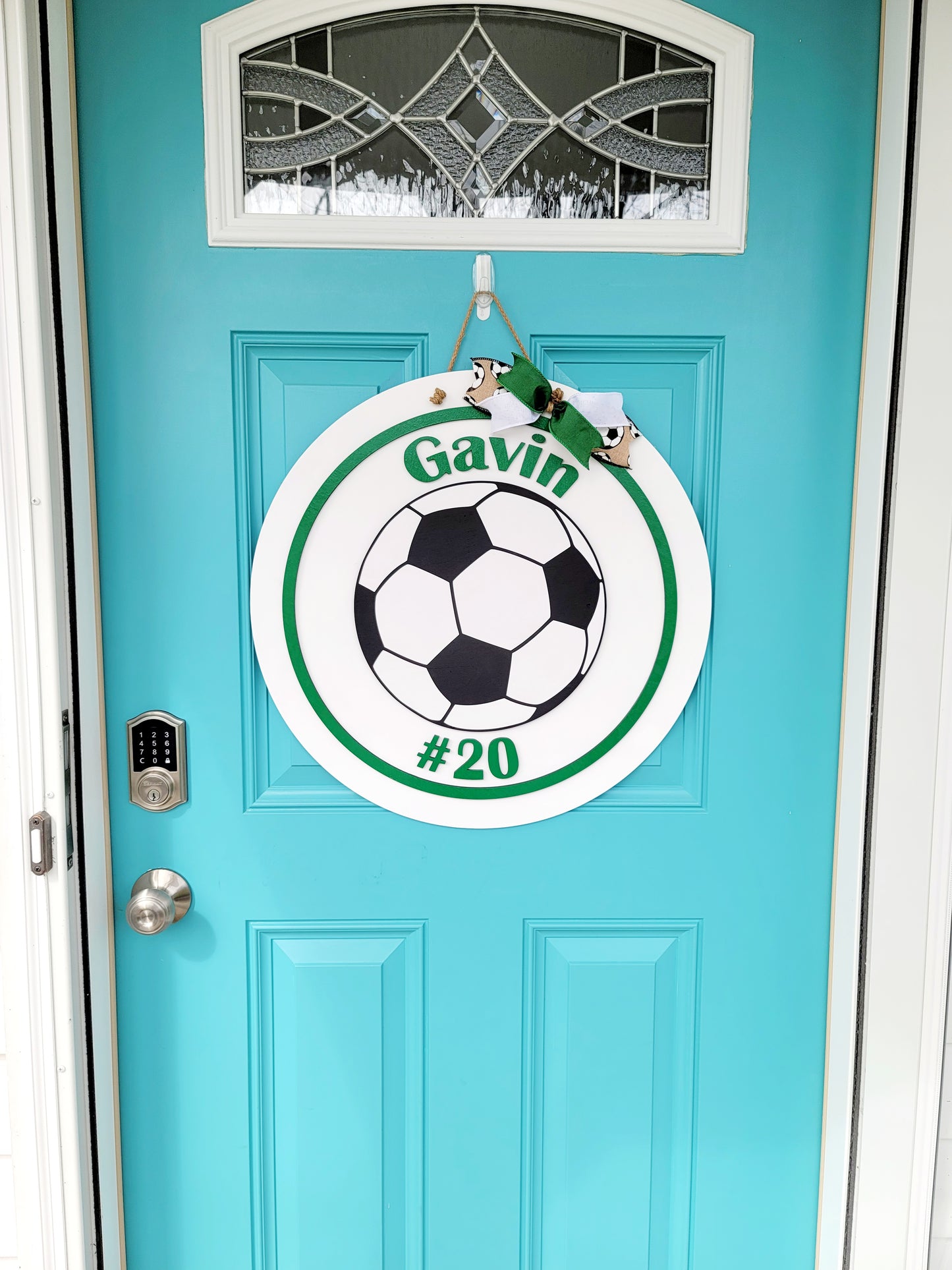 Personalized Sports Door Hanger