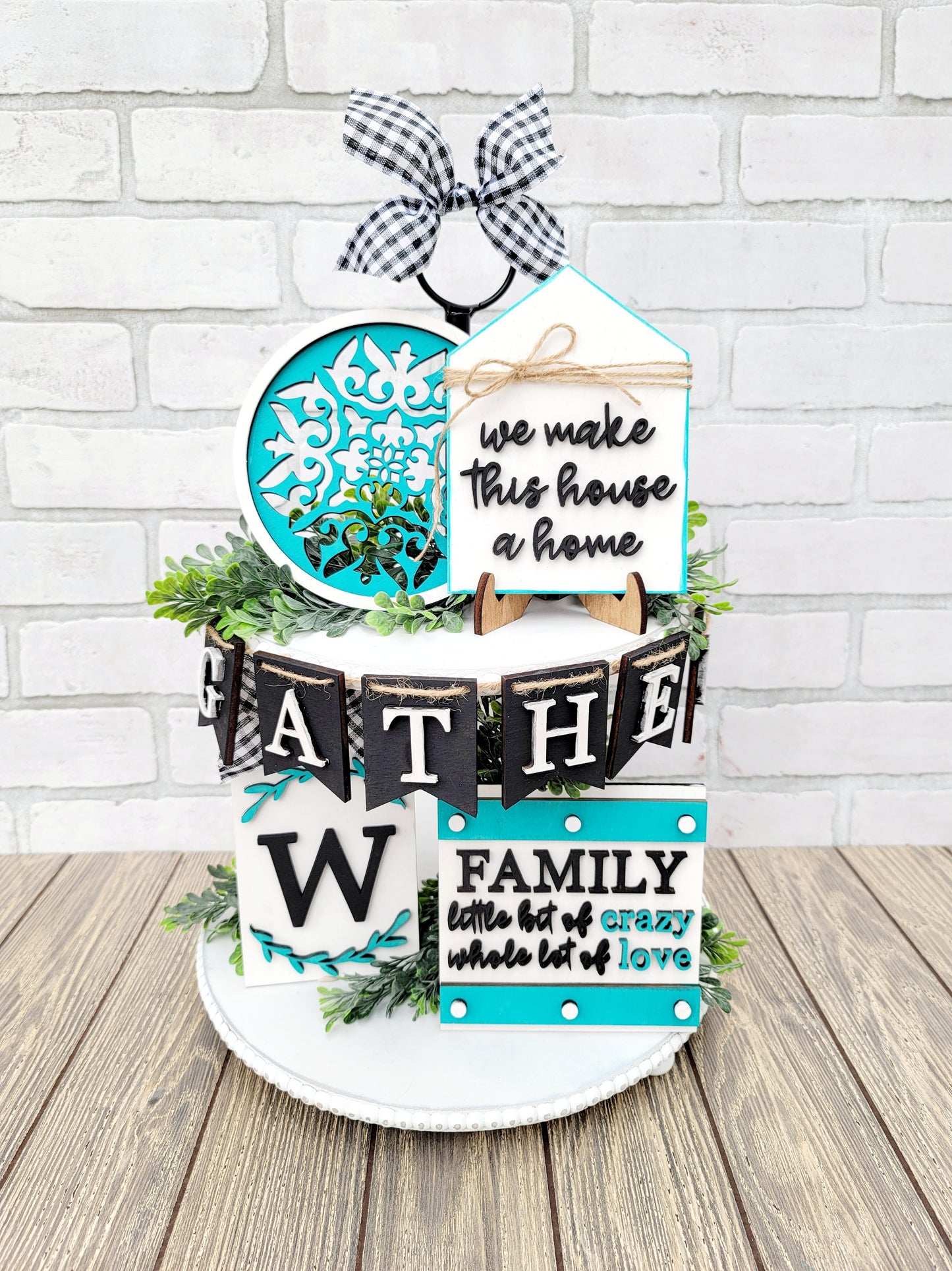 Family Tiered Tray Set