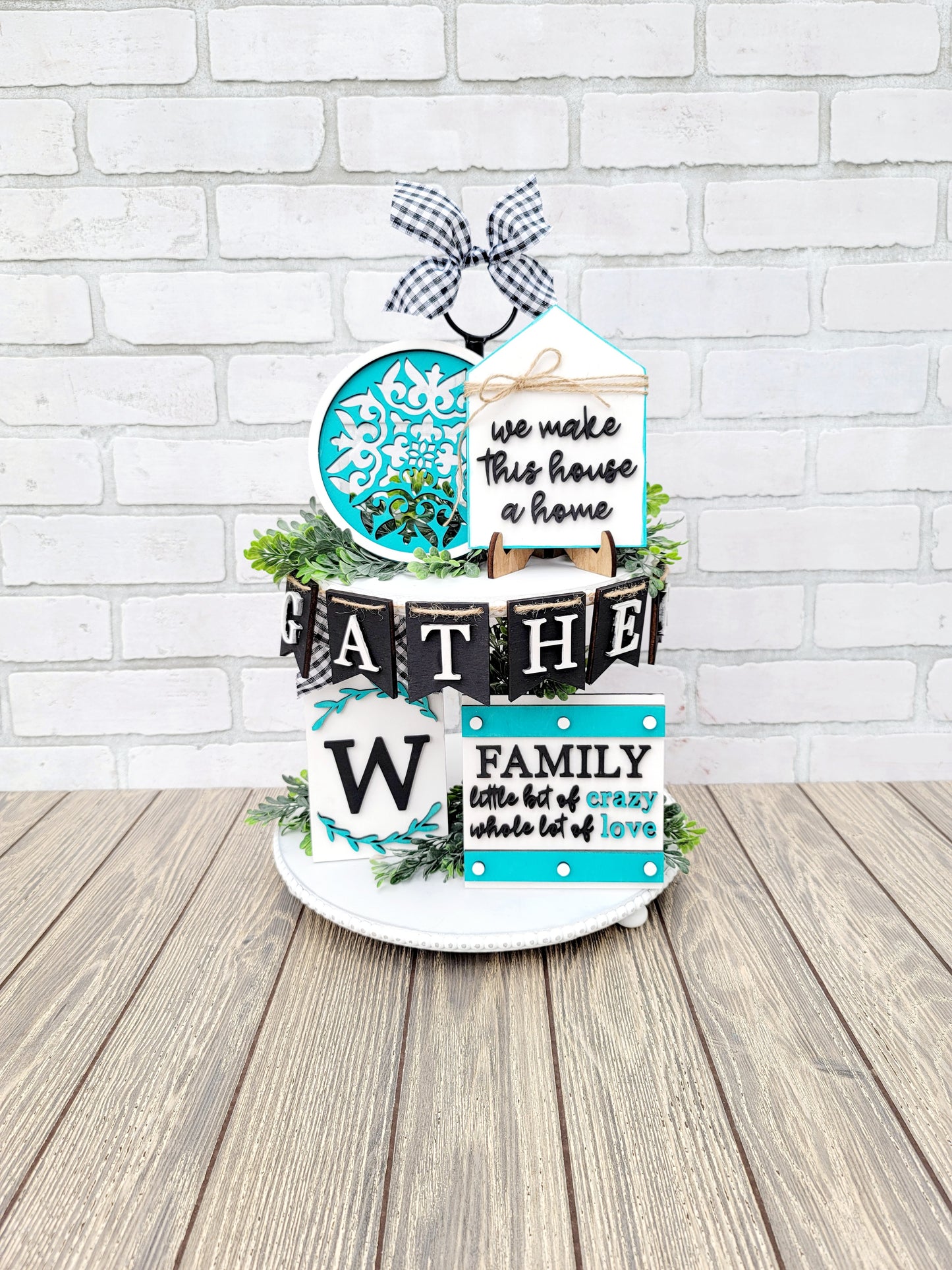 Family Tiered Tray Set