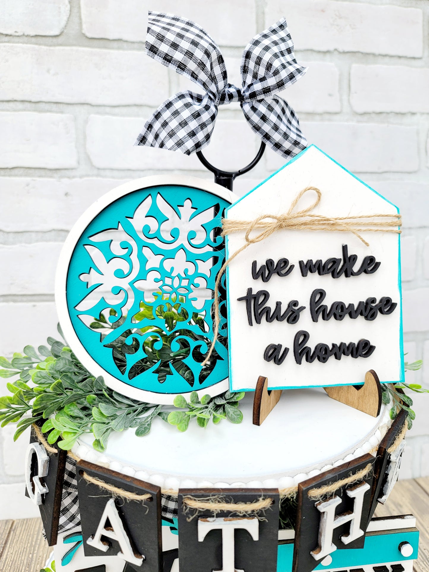 Family Tiered Tray Set