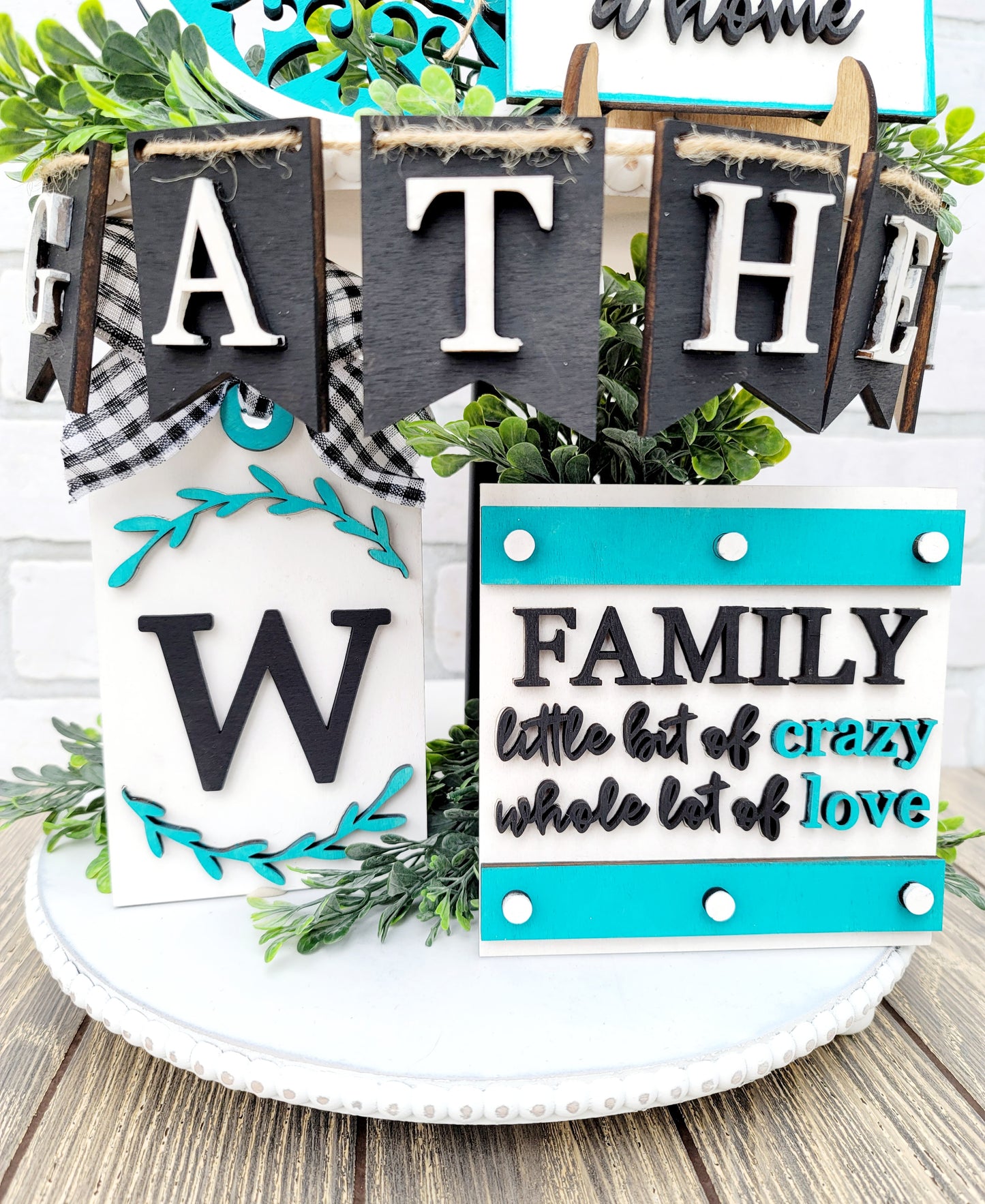 Family Tiered Tray Set
