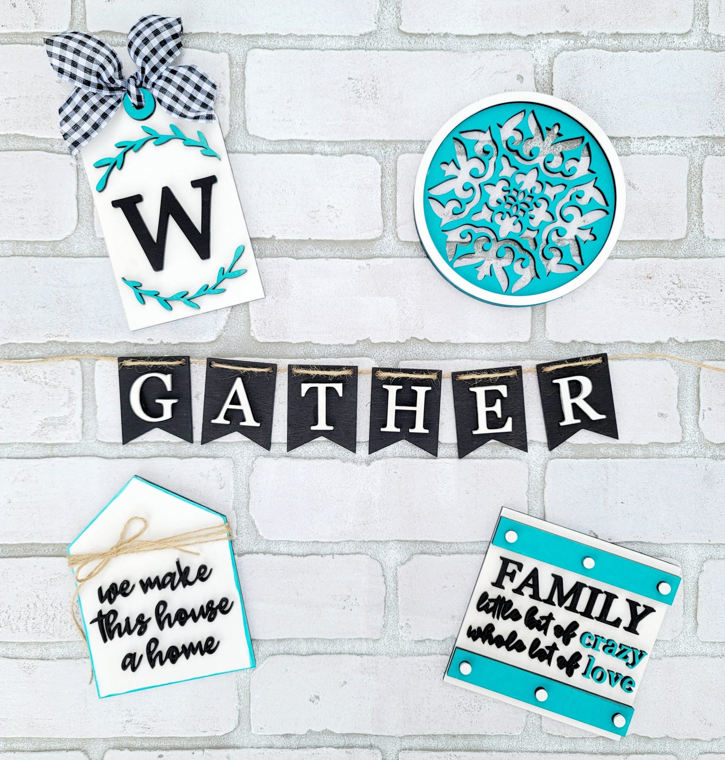 Family Tiered Tray Set