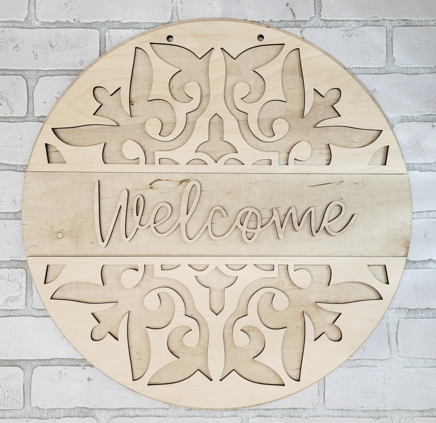 Welcome Moroccan Style Door Hanger