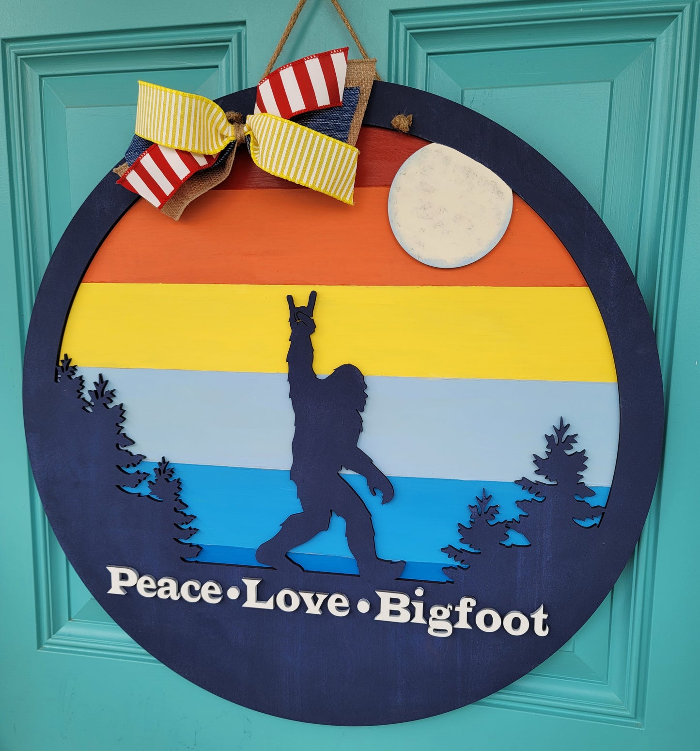 BIGFOOT door hanger
