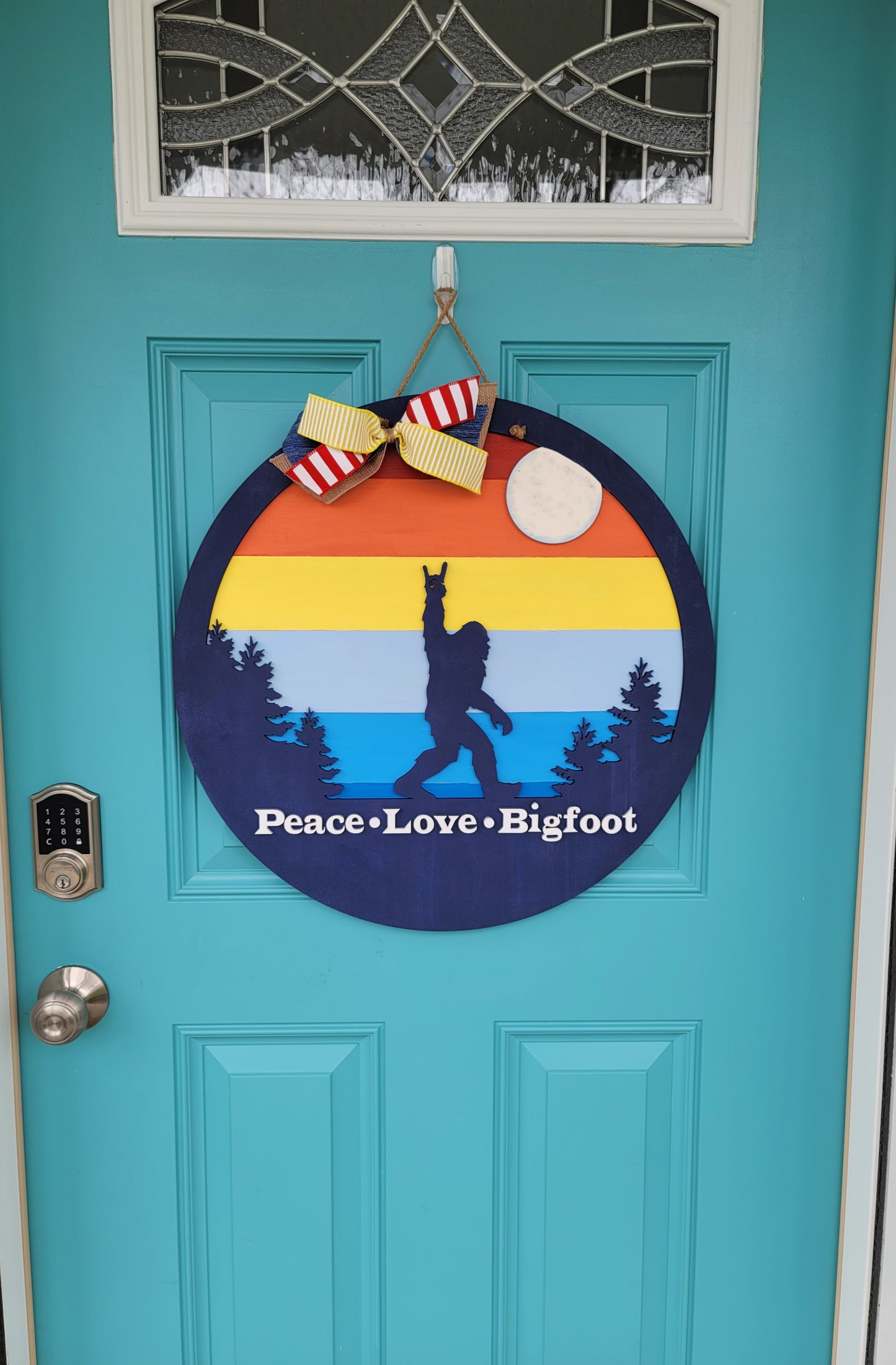 BIGFOOT door hanger