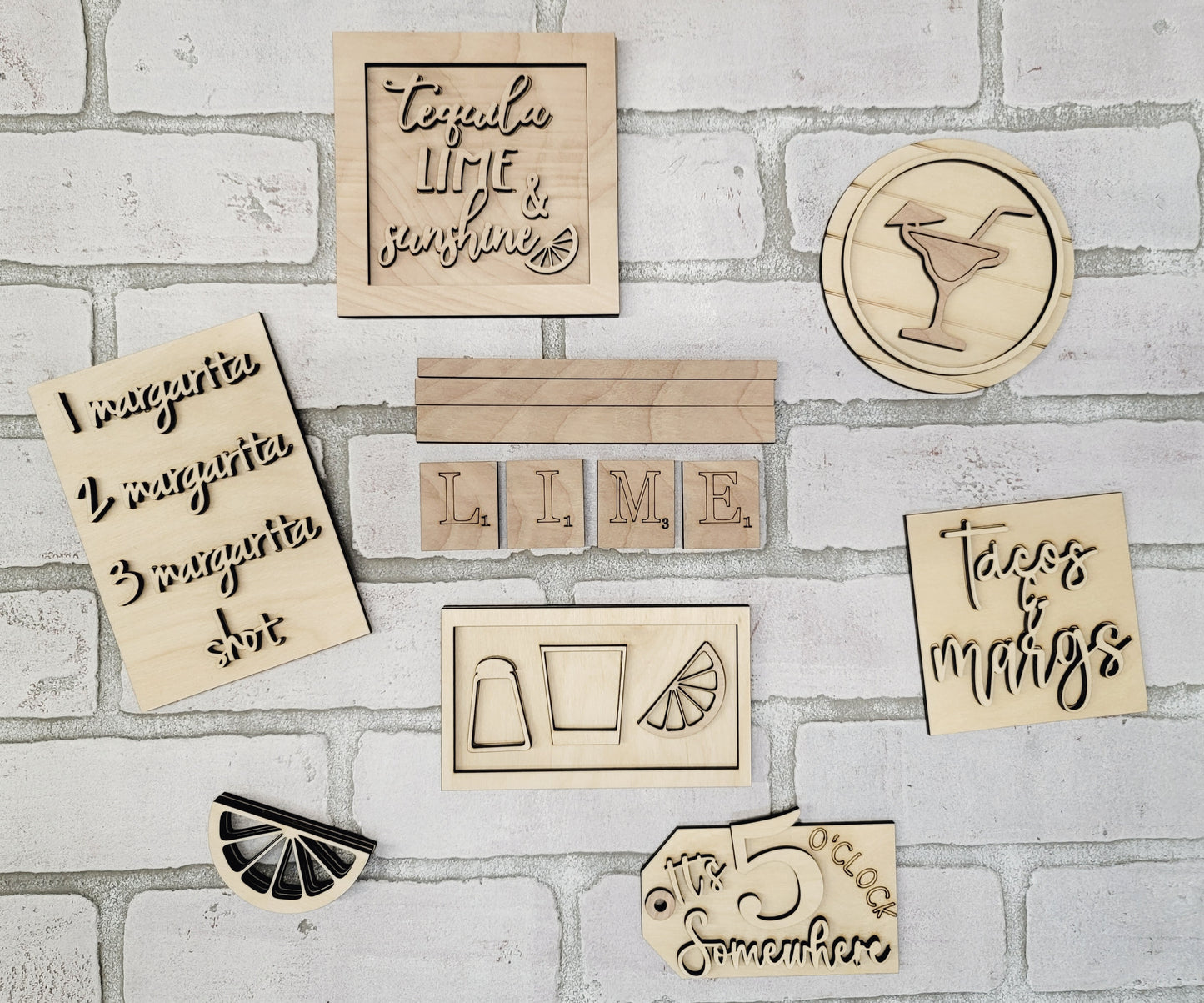 Margarita Tiered Tray Set